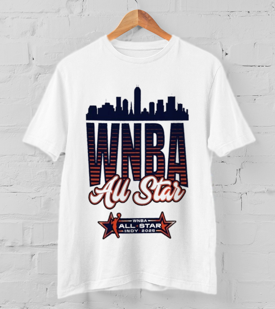 WNBA All Star 2025 Indy Skyline T-Shirt
