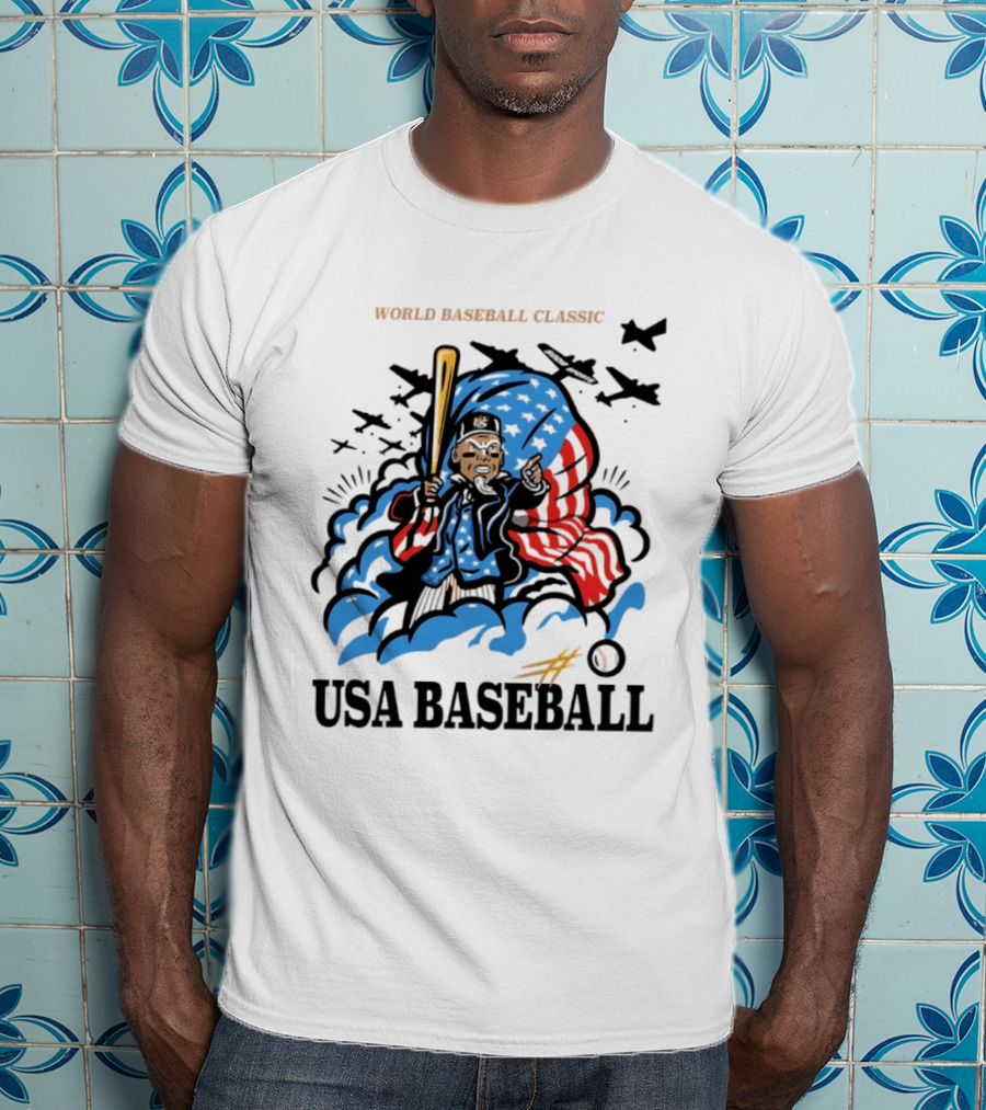World Baseball Classic USA Baseball 2026 Aaron Judge T-Shirt