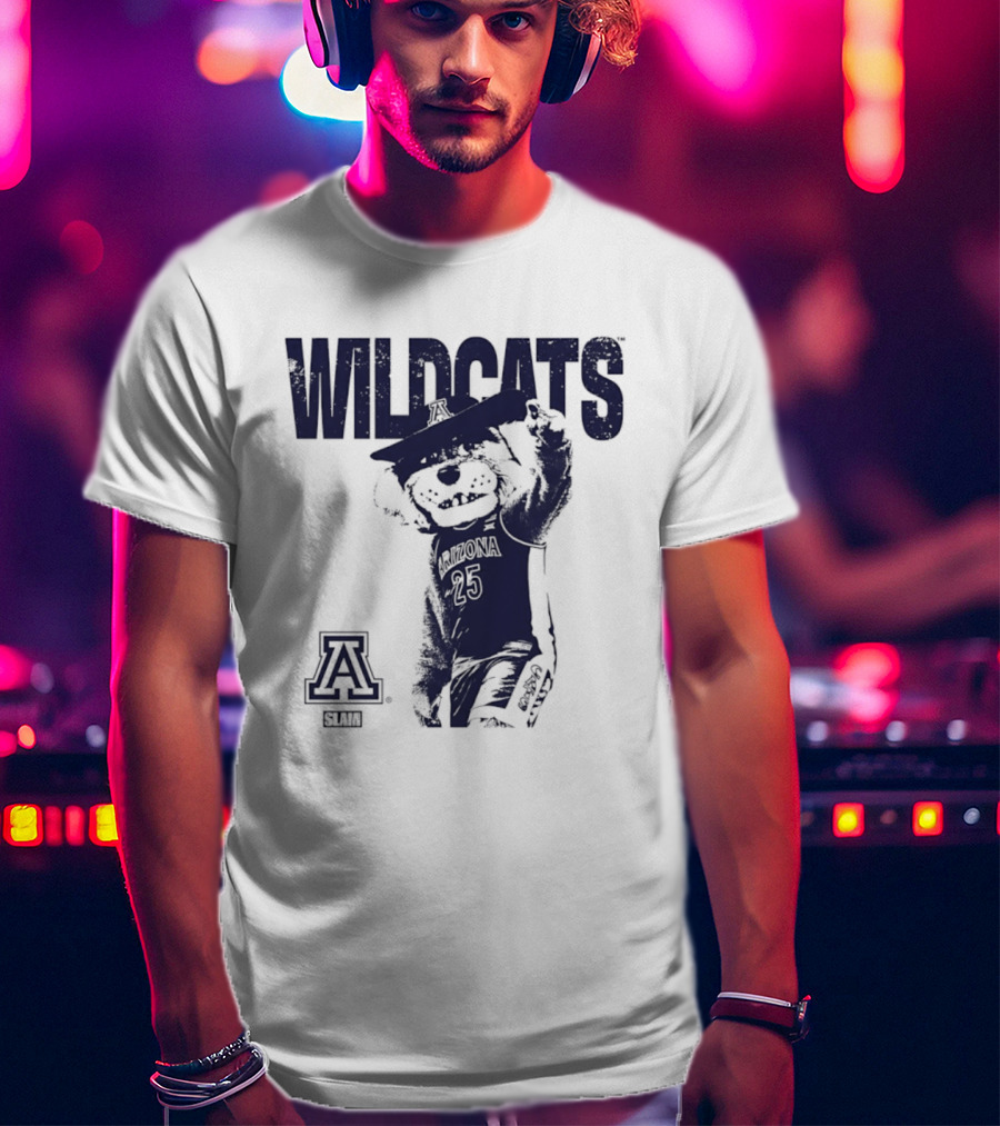 Arizona Wilbur Wildcats A Logo SLAM T-Shirt