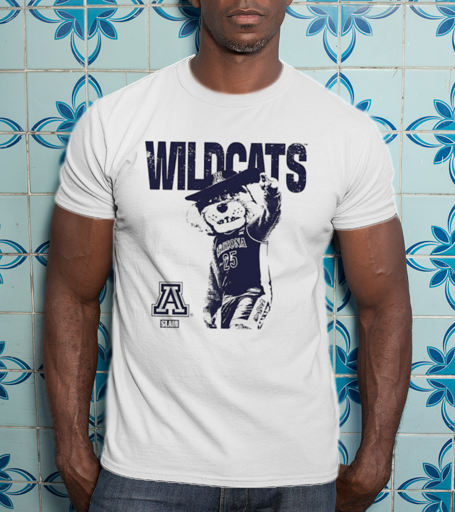 Arizona Wilbur Wildcats A Logo SLAM T-Shirt