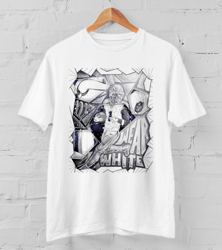Jalen Nailor Minnesota Vikings Winter Whiteout Week Wear T-Shirt