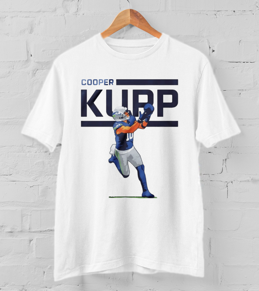 Cooper Kupp Seattle Seahawks Catching Action T-Shirt