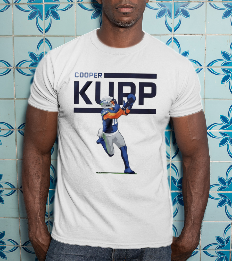 Cooper Kupp Seattle Seahawks Catching Action T-Shirt