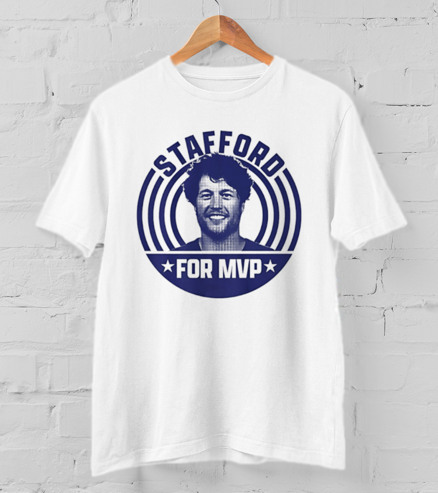 Matthew Stafford For MVP Los Angeles Rams Football Fan Gear T-Shirt