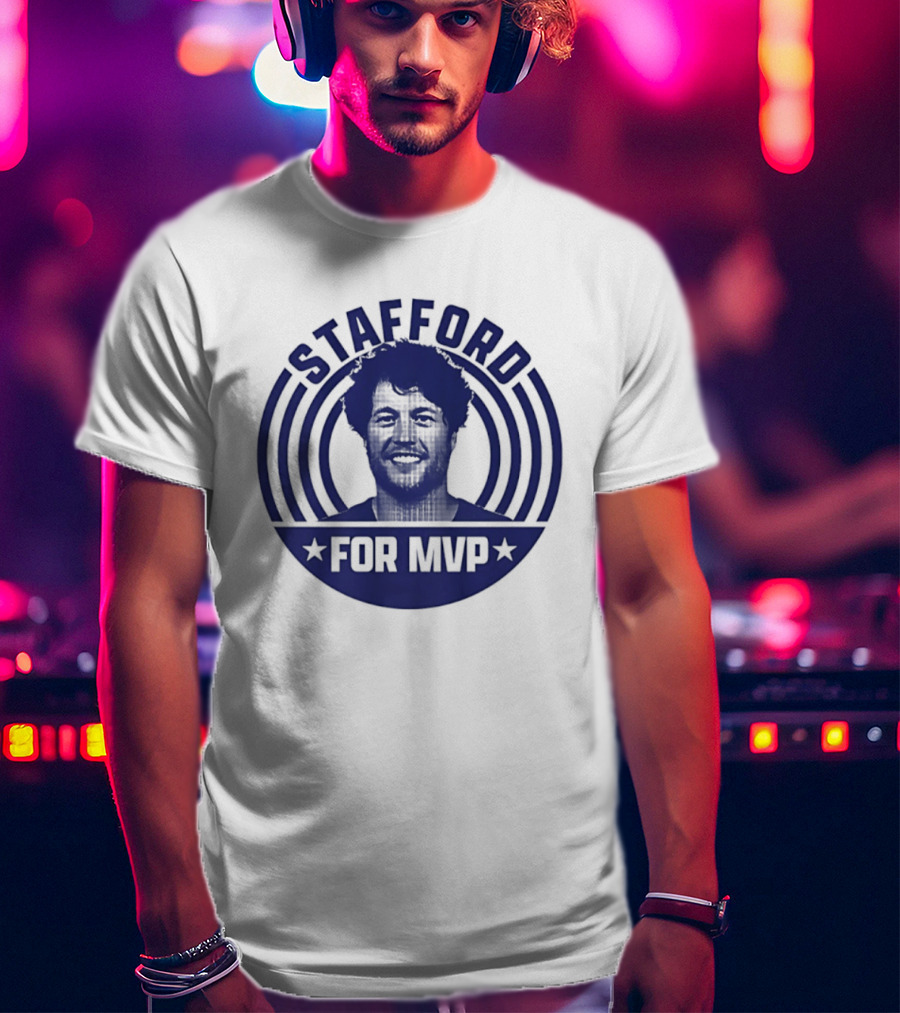 Matthew Stafford For MVP Los Angeles Rams Football Fan Gear T-Shirt