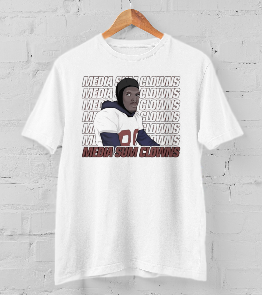 Giants Kadarius Toney Media Sum Clowns T-Shirt