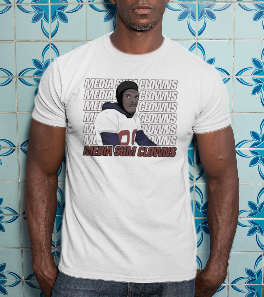 Giants Kadarius Toney Media Sum Clowns T-Shirt