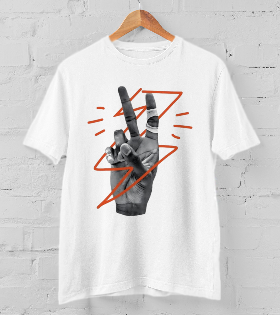 Shai Gilgeous Alexander SGA B2B 2025 26 Kia NBA MVP Hand Gesture T-Shirt