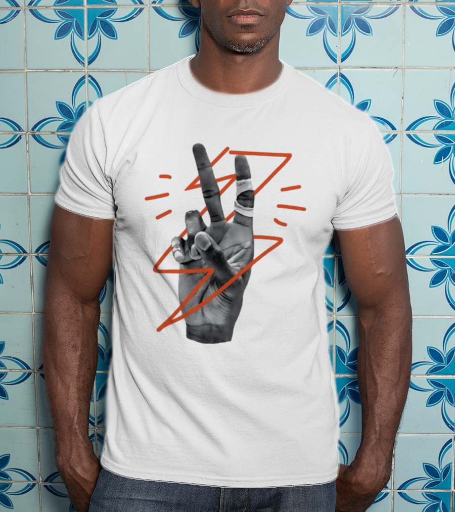 Shai Gilgeous Alexander SGA B2B 2025 26 Kia NBA MVP Hand Gesture T-Shirt