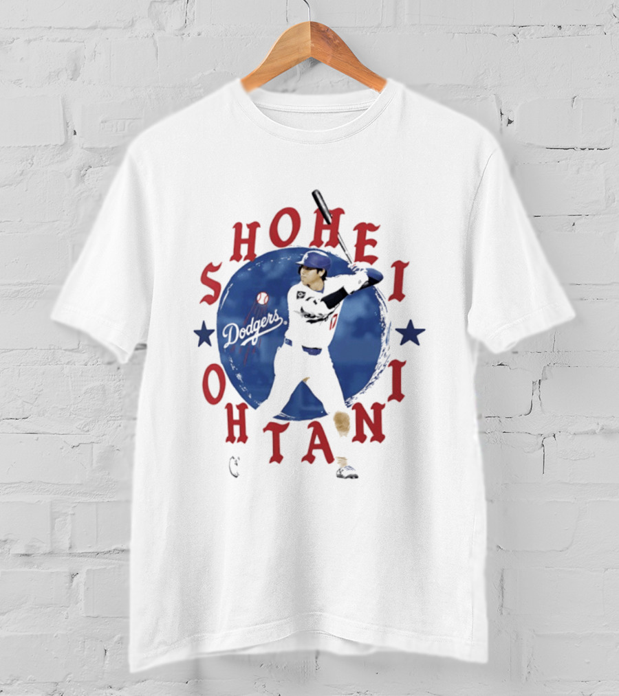 Shohei Ohtani Los Angeles Dodgers October Baseball Player Batter T-Shirt
