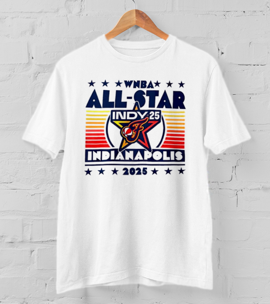 WNBA All Star INDY 2025 Indianapolis Crewneck T-Shirt