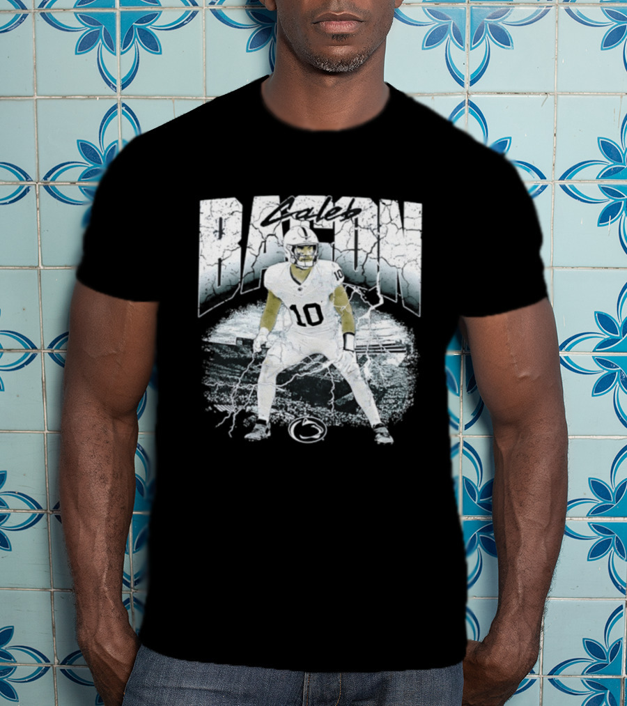 Caleb Bacon 10 Penn State Nittany Lions NCAA Football Player T-Shirt