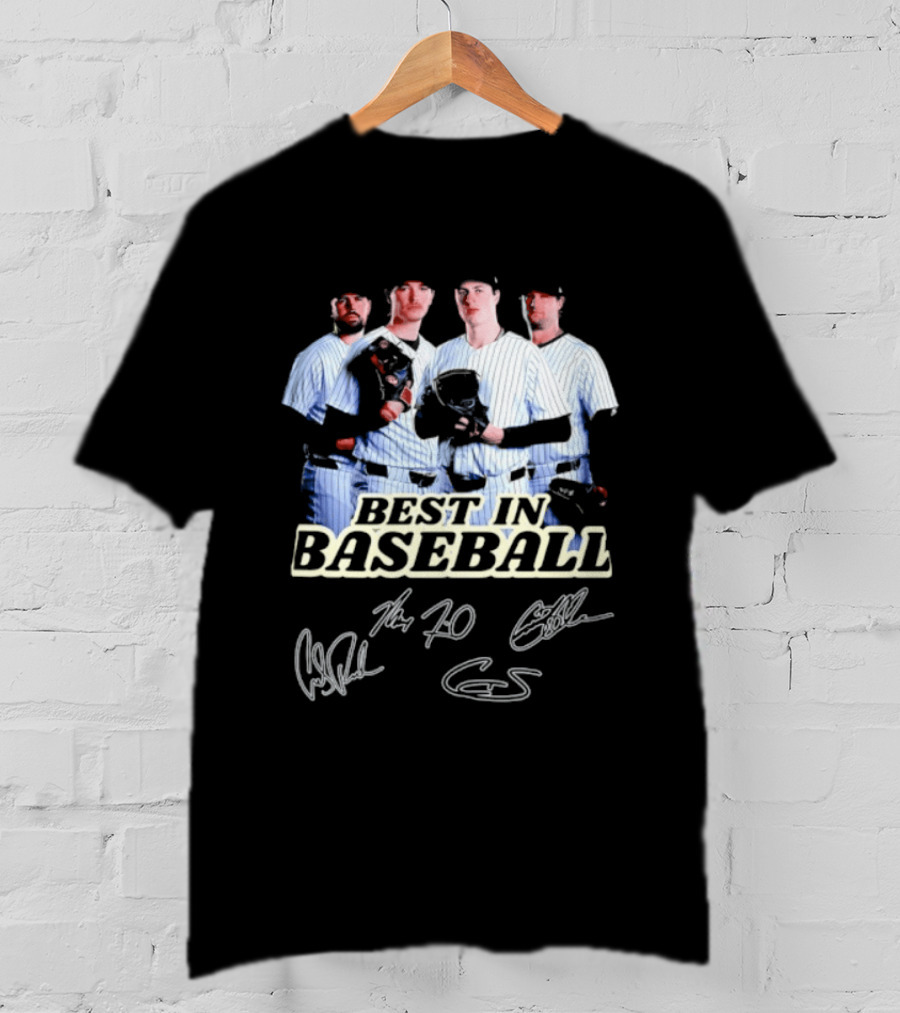 New York Yankees Best In Baseball MLB Team Champions T-Shirt