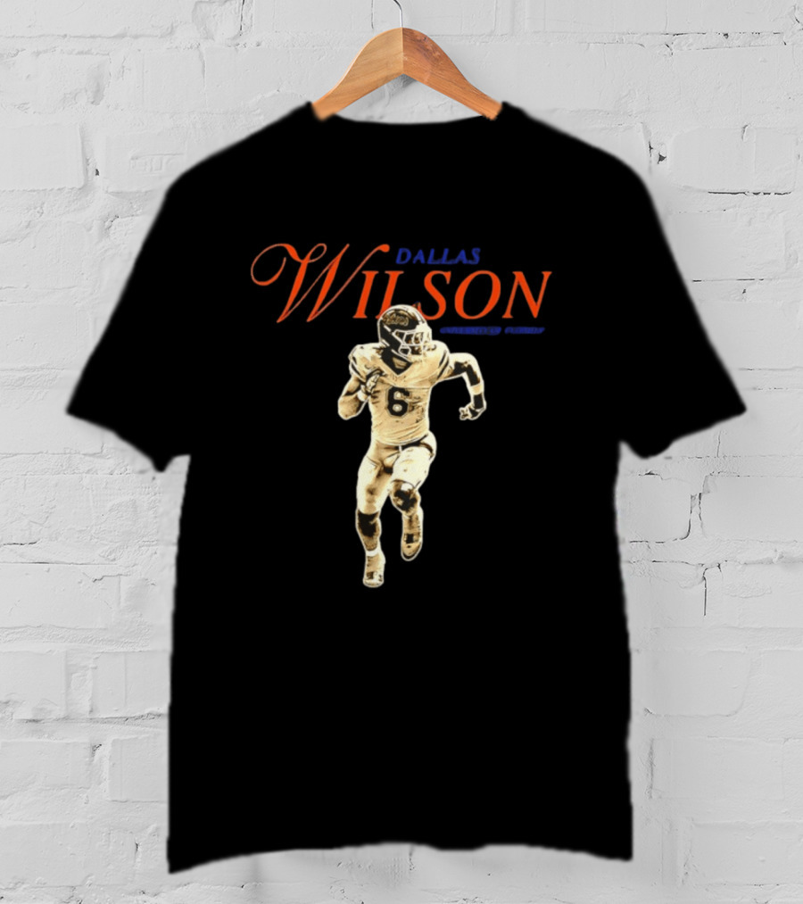 Dallas Wilson 6 University Of Florida Football NCAA T-Shirt