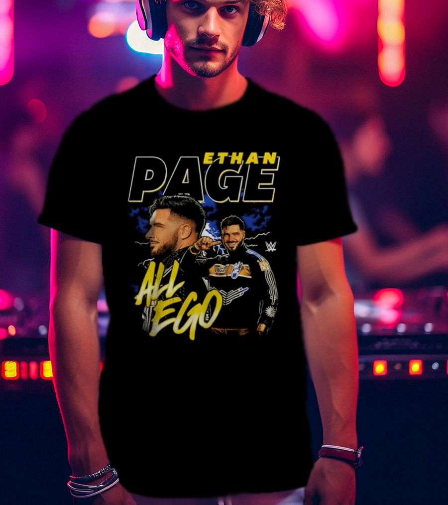 Ethan Page WWE All Ego BZ T-Shirt