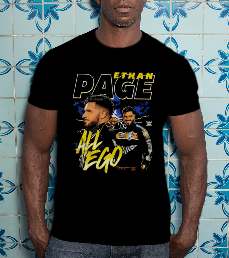 Ethan Page WWE All Ego BZ T-Shirt