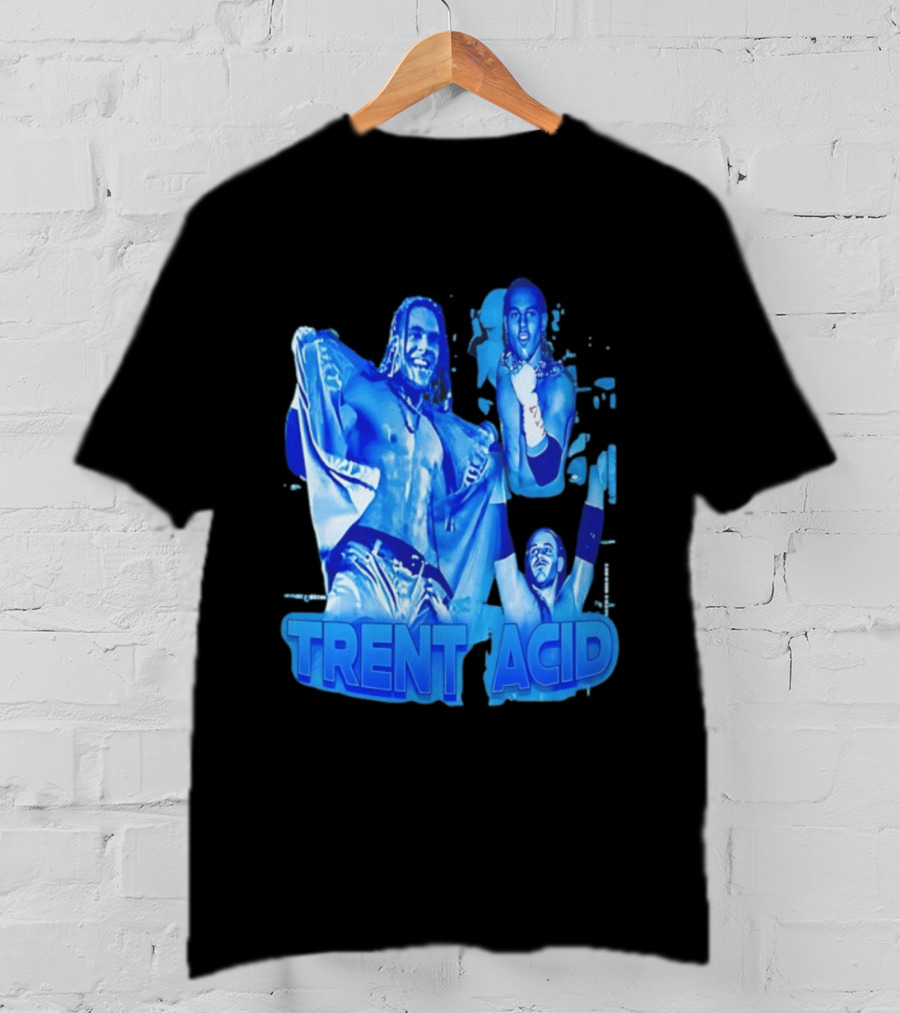 Trent Acid Wrestling Legend Blue Collage без буквы T-Shirt