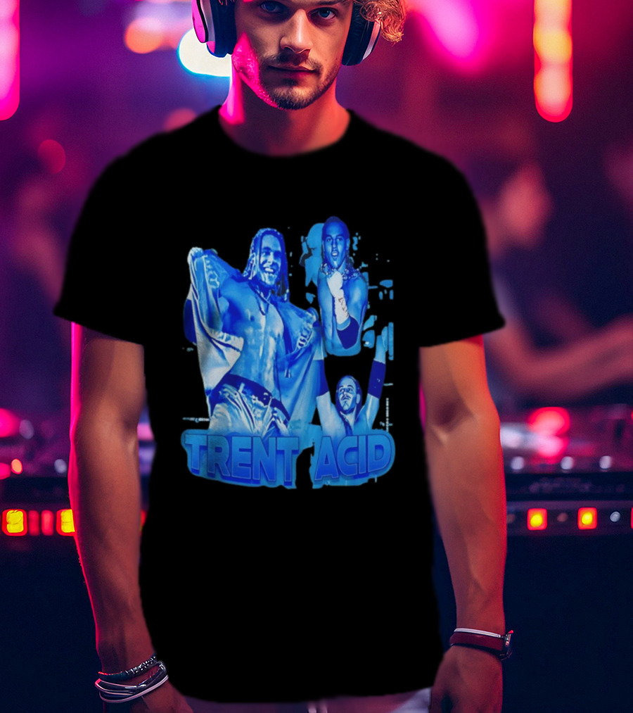 Trent Acid Wrestling Legend Blue Collage без буквы T-Shirt