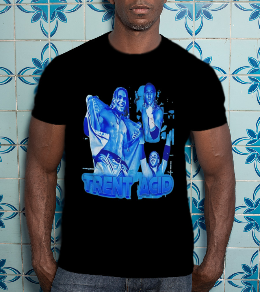Trent Acid Wrestling Legend Blue Collage без буквы T-Shirt