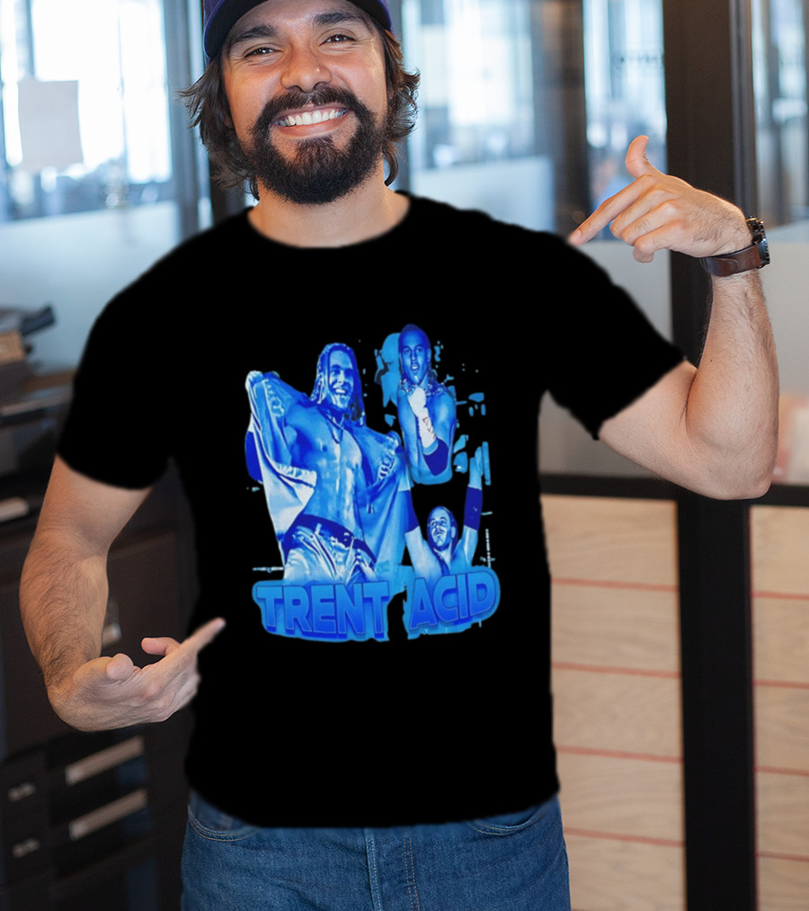 Trent Acid Wrestling Legend Blue Collage без буквы T-Shirt