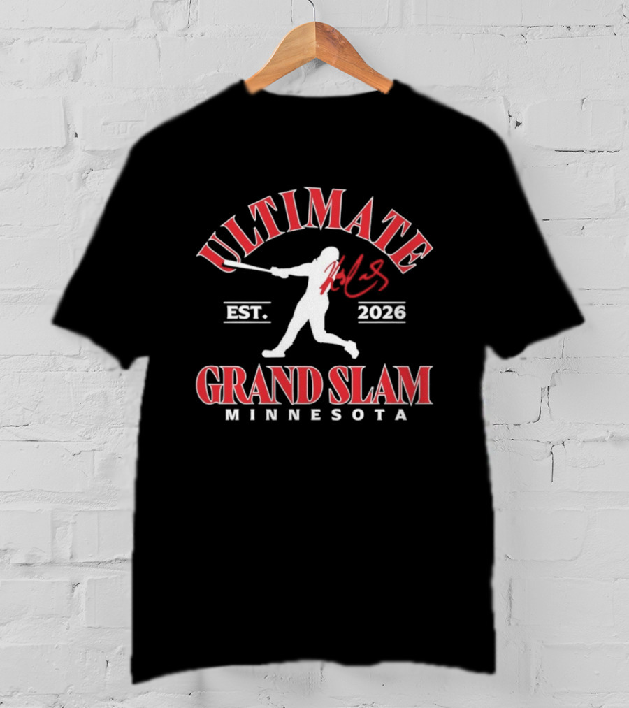 Ultimate Grand Slam Kody Clemens Minnesota 2026 T-Shirt