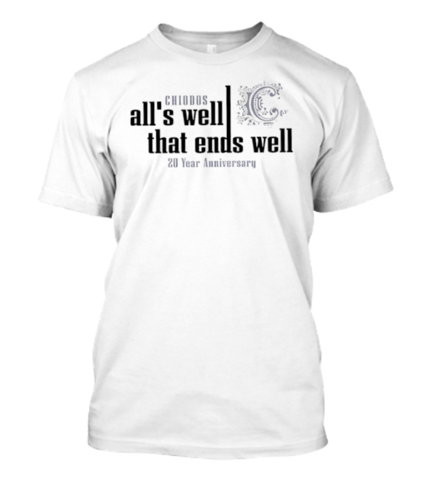 Chiodos All's Well That Ends Well 20 Year Anniversary T-Shirt