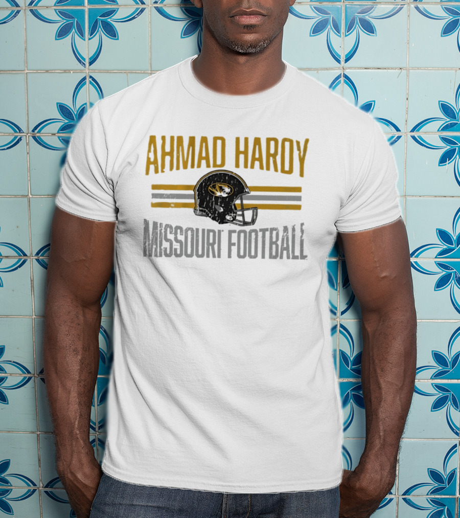 Ahmad Haroy Missouri Football Helmet Hero T-Shirt