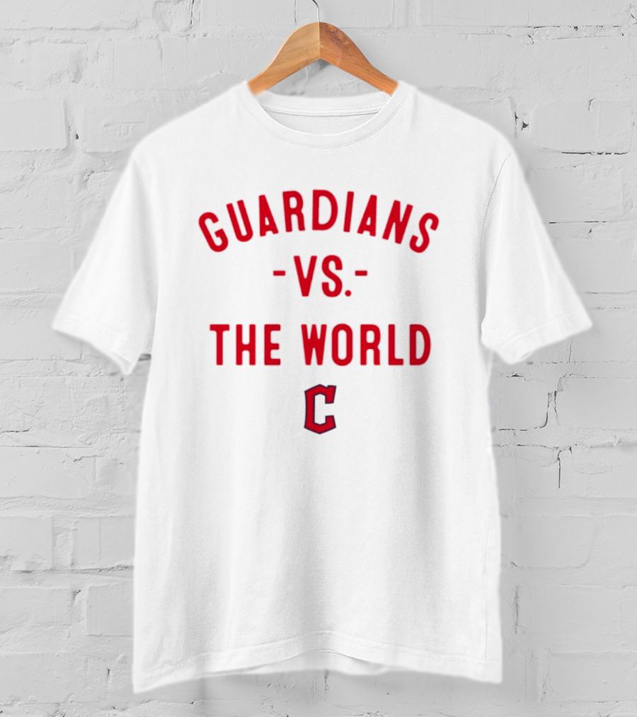 Cleveland Guardians Vs The World 2026 MLB Season C T-Shirt