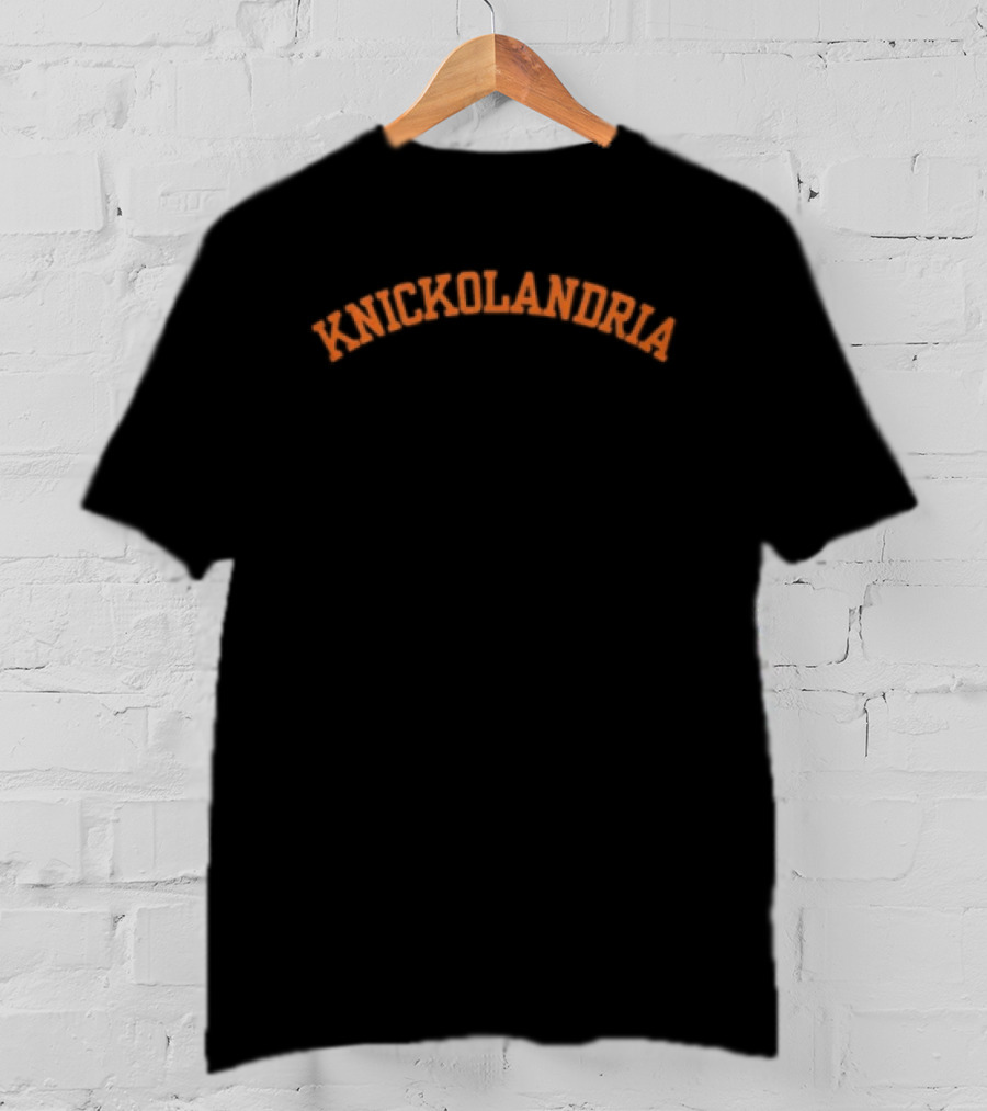 Knicks Nicolandria Basketball Fans T-Shirt