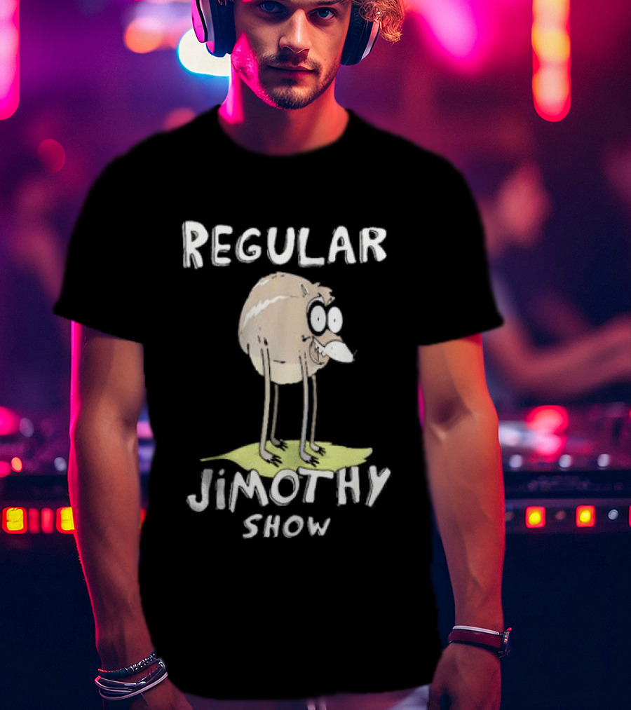 Regular Jimothy Show Cartoon Character Comedy Bird T-Shirt