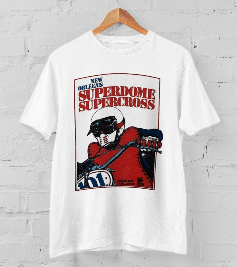 New Orleans Superdome Supercross Honda Racing 101 T-Shirt