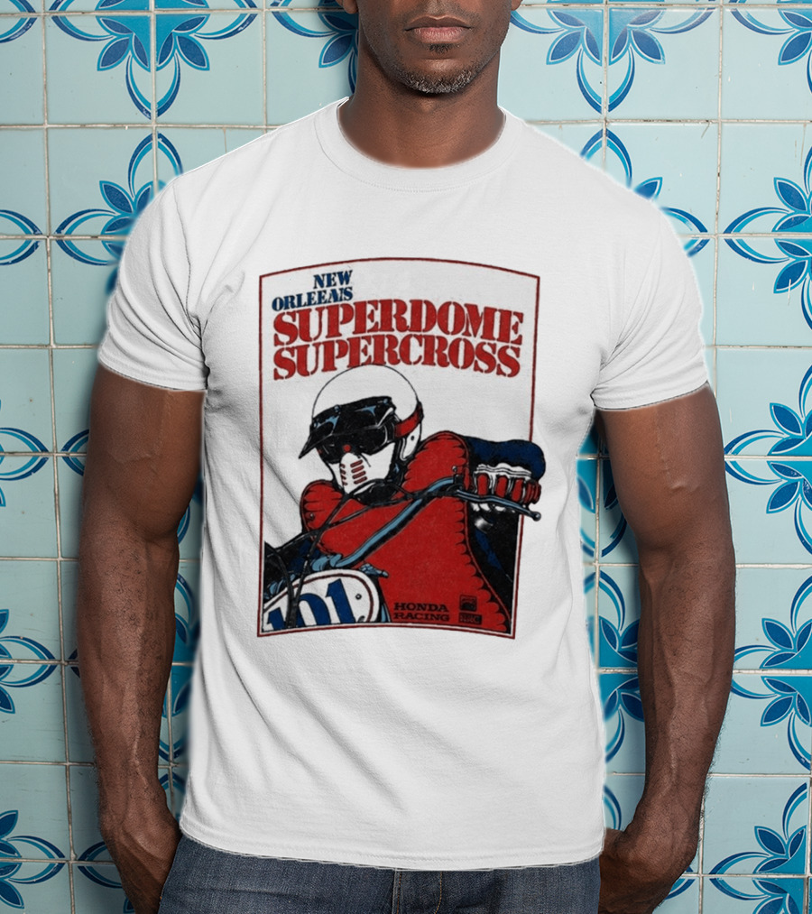 New Orleans Superdome Supercross Honda Racing 101 T-Shirt