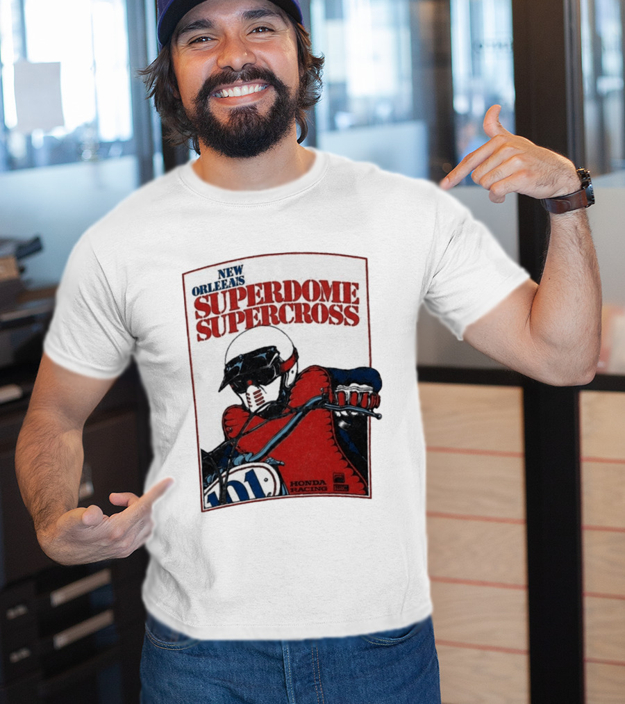 New Orleans Superdome Supercross Honda Racing 101 T-Shirt