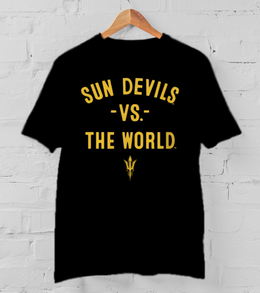 Sun Devils Vs The World NCAA 2026 Arizona State Season T-Shirt