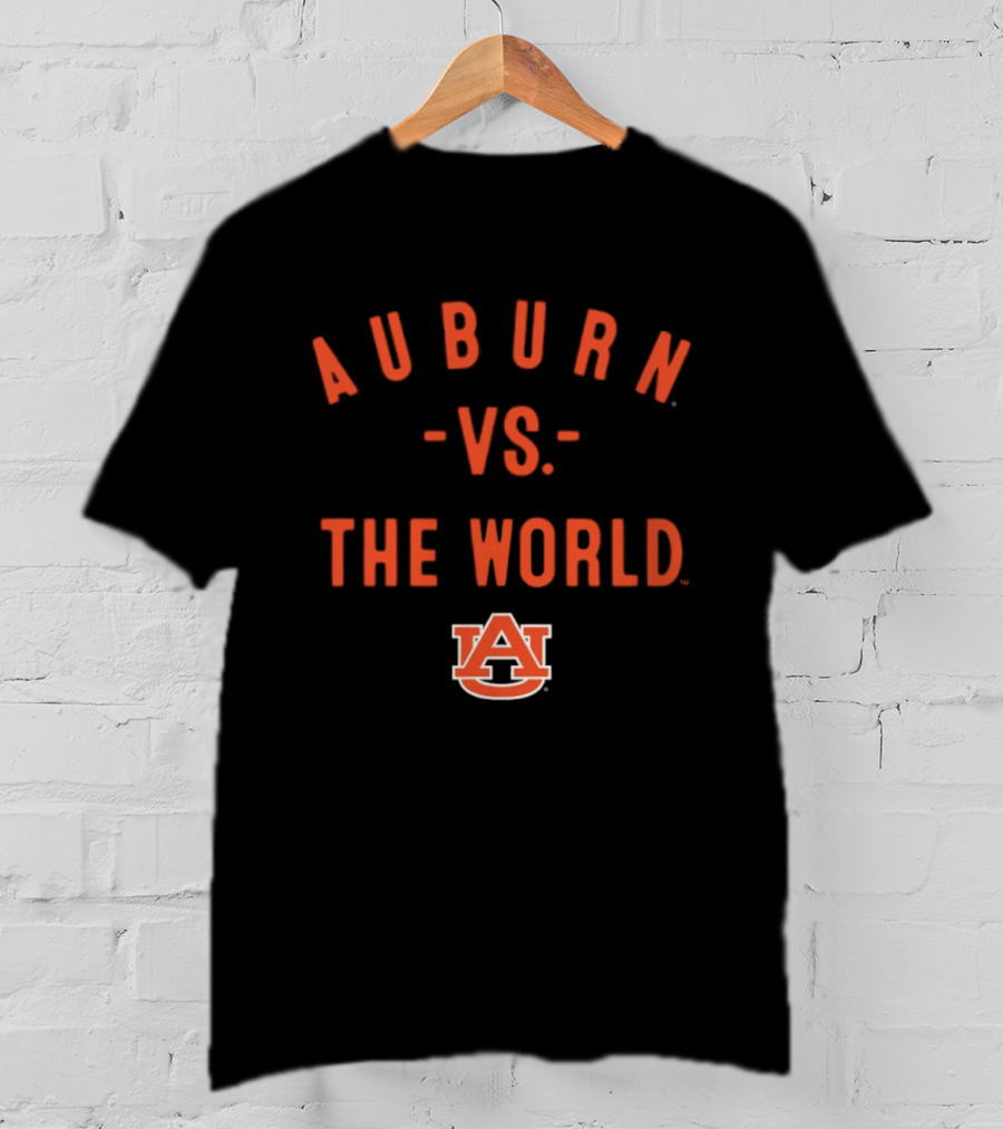 Auburn Tigers Auburn Vs The World NCAA 2026 Season T-Shirt