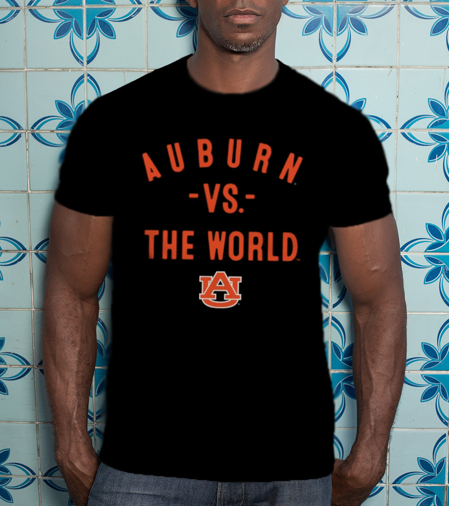 Auburn Tigers Auburn Vs The World NCAA 2026 Season T-Shirt