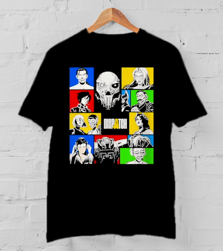 Blizzard Entertainment Over Hero Ensemble Characters T-Shirt