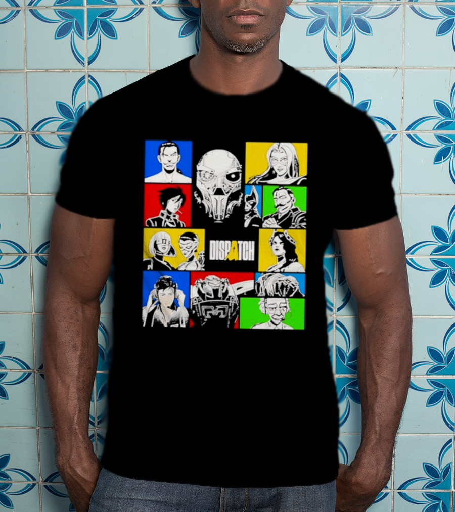 Blizzard Entertainment Over Hero Ensemble Characters T-Shirt