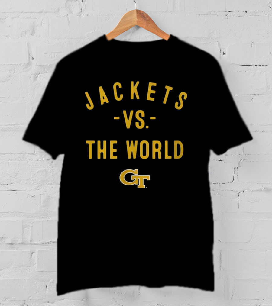 Georgia Tech Jackets Vs The World NCAA 2026 Season GT T-Shirt