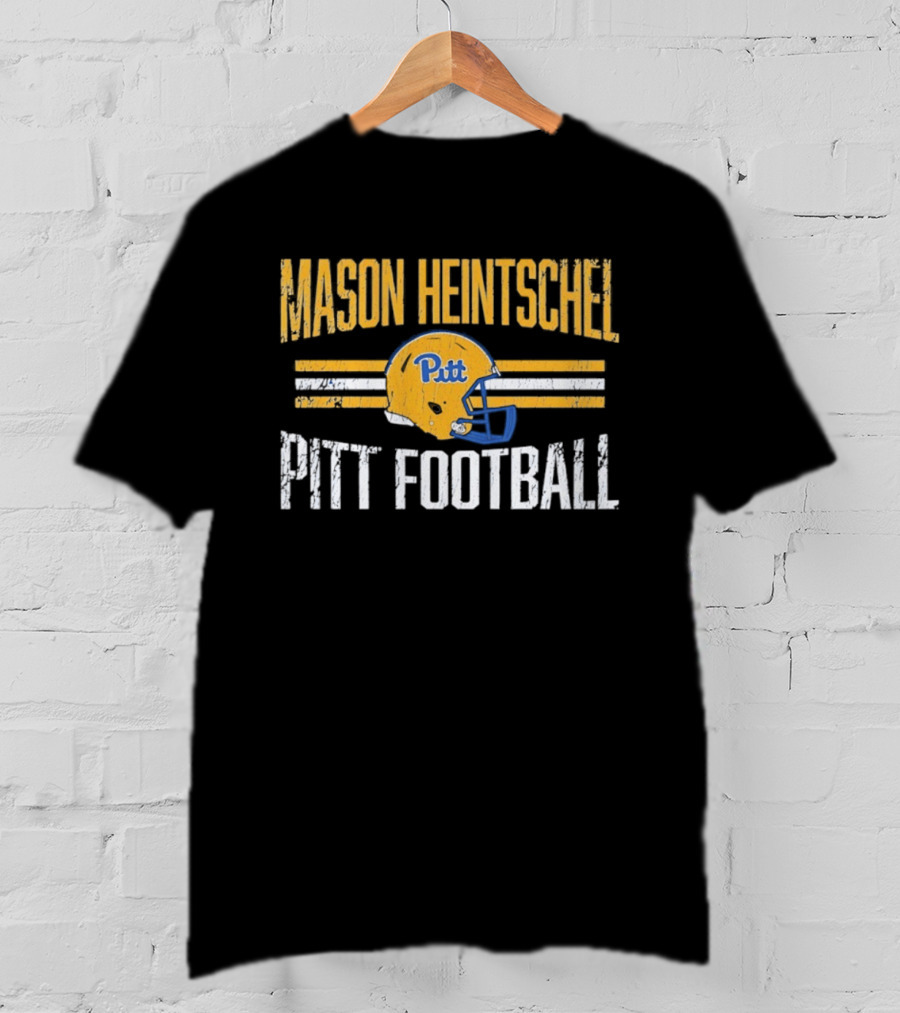 Mason Heintschel Pitt Football Panthers NCAA Helmet T-Shirt