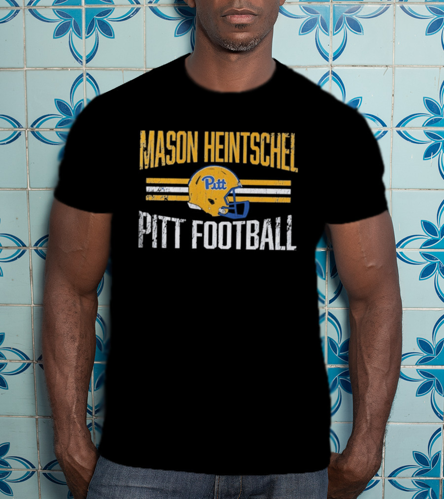 Mason Heintschel Pitt Football Panthers NCAA Helmet T-Shirt