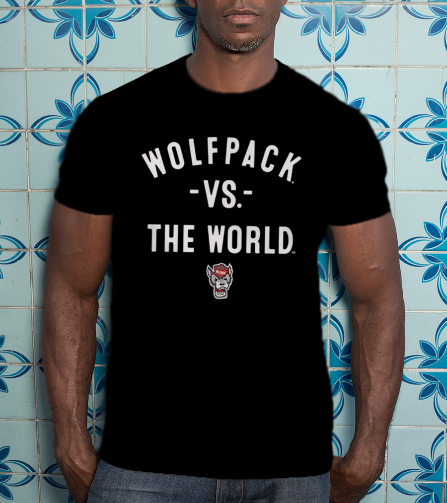 NC State Wolfpack Vs The World 2026 NCAA Season T-Shirt
