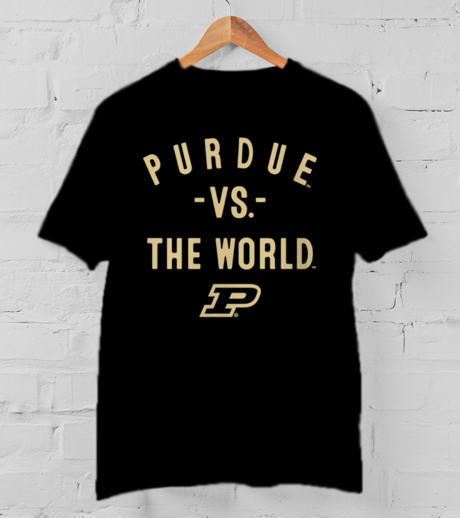 Purdue Boilermakers Vs The World NCAA 2026 Season T-Shirt