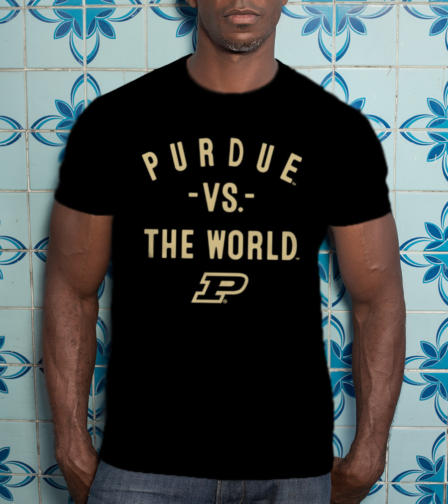 Purdue Boilermakers Vs The World NCAA 2026 Season T-Shirt