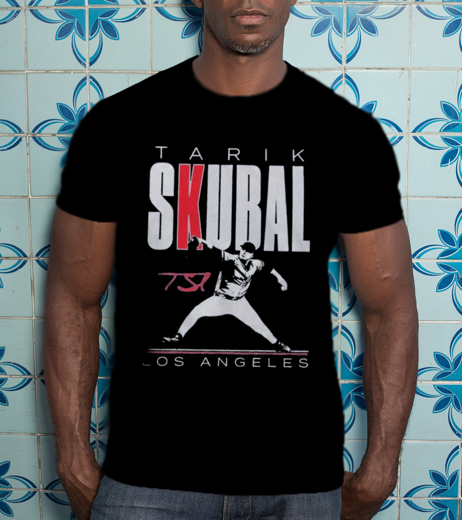 Tarik Skubal Los Angeles Dodgers Pitcher Graphic 27 T-Shirt