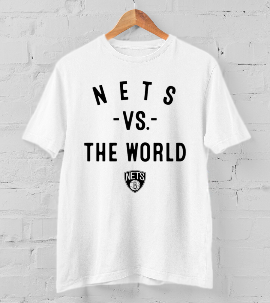 Brooklyn Nets Vs The World NBA 2026 Nowbes T-Shirt