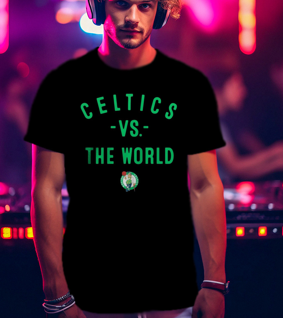 Boston Celtics Vs The World NBA 2026 T-Shirt