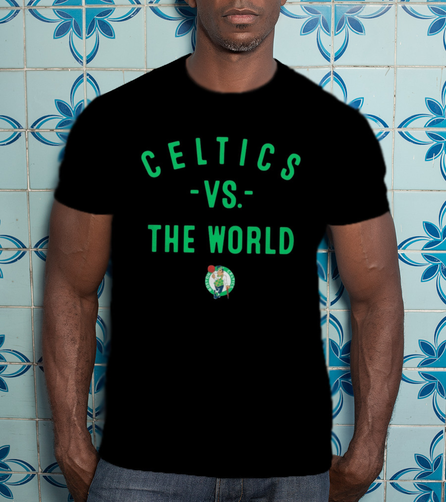Boston Celtics Vs The World NBA 2026 T-Shirt