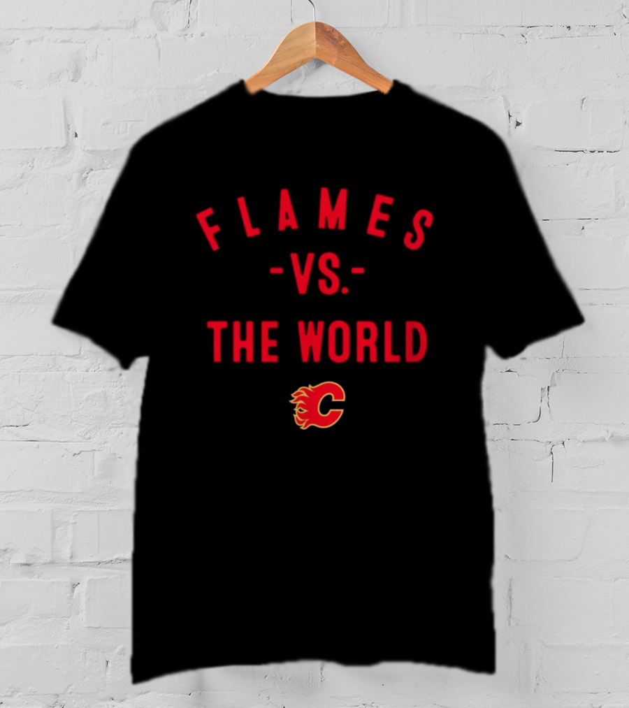 Calgary Flames Vs The World NHL 2026 T-Shirt