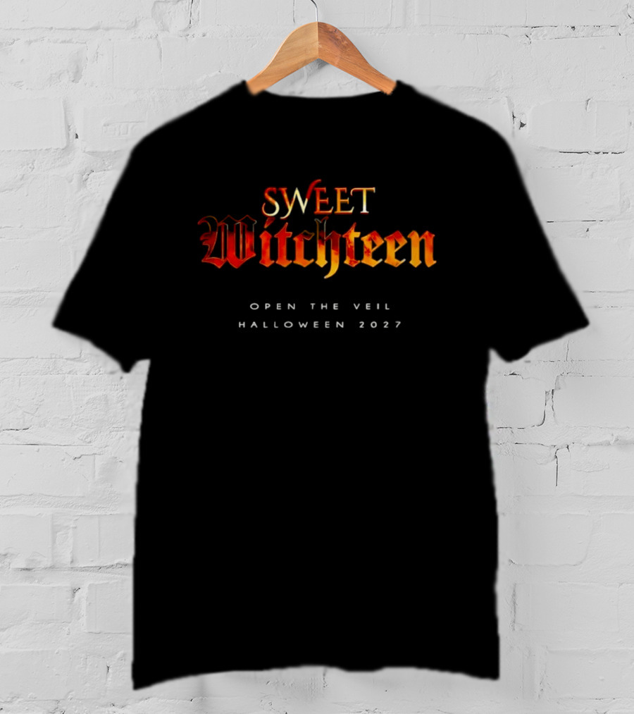 Sweet Witchteen Open The Veil Halloween 2027 Celebration T-Shirt